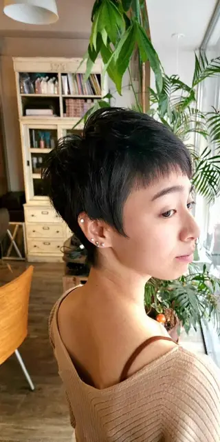 ショート quiora所属・奉書 隆浩のヘアスタイル