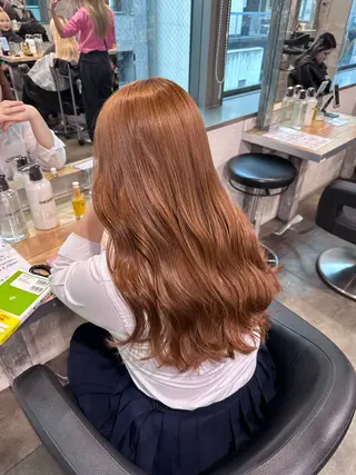 カラー 海外トレンドヘア🤍 sumireのヘアスタイル