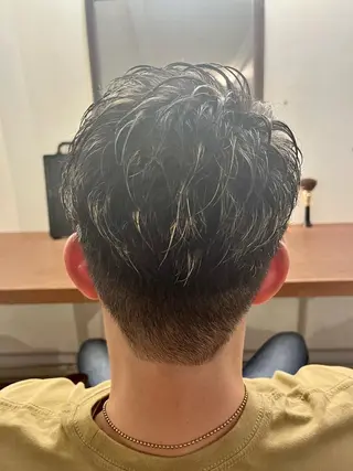 カラー メンズ FUJINO RYOのヘアスタイル