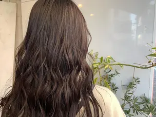 ロング カラー あべ ゆうかのヘアスタイル