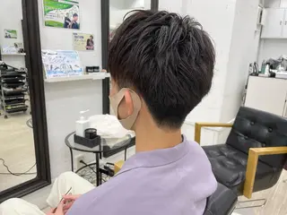 ショート メンズ Black Biz新宿西口店所属・み うらのヘアスタイル