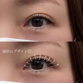 マツエク・マツパ E'CREA豊中店所属・ECREA 🪽Linaのマツエク・マツパデザイン