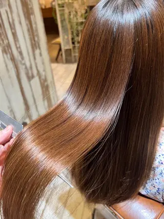 ロング カラー 美濃 咲穂のヘアスタイル