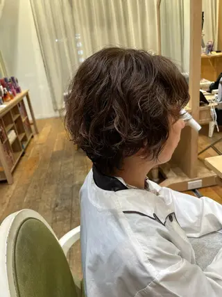 ショート 暖色カラー/似合わせ カット/名古屋/辻のヘアスタイル