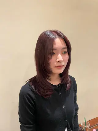ミディアム HERMITAGE/ chihiroのヘアスタイル