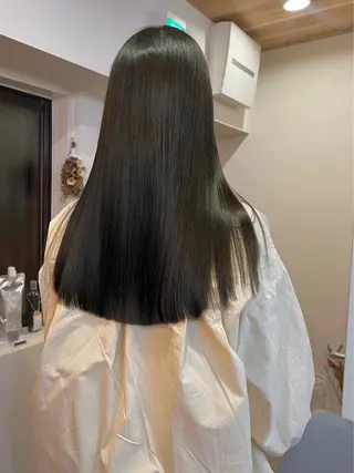 ロング カラー トレンドと似合わせ/ マンツーマン/西上楓のヘアスタイル