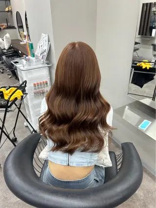ロング カラー モッズヘア越谷西口店所属・市森 心寧のヘアスタイル