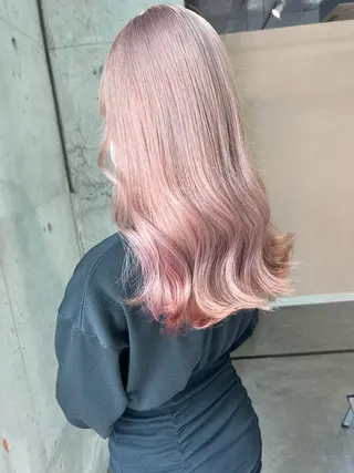 ロング カラー lani 天神大名/ブリーチのヘアスタイル