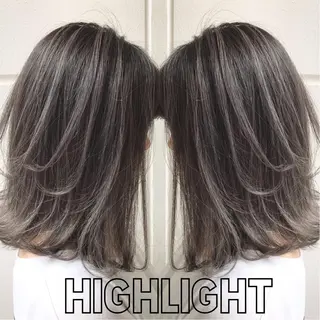 ミディアム カラー ヘアアレンジ BANK'S hair所属・💐ケラチン 髪質改善寺坂雄飛💐のヘアスタイル