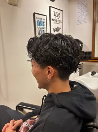 ショート メンズ SUPERCOOL   and RICO.所属・山室 恵介のヘアスタイル