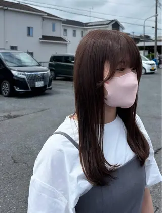 セミロング 💫 れんのヘアスタイル