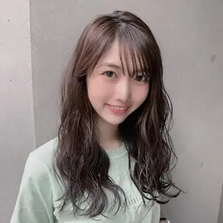ロング カラー 🪞上品で可愛い韓国 ヘア🪞Rikutoのヘアスタイル