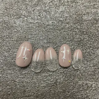 ネイル ⭐︎休業中の練習⭐︎ JNA認定講師髙橋のネイルデザイン