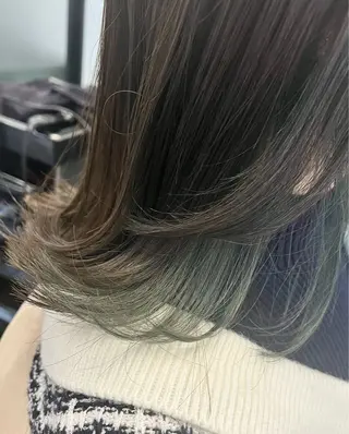 カラー えぞう さおりのヘアスタイル