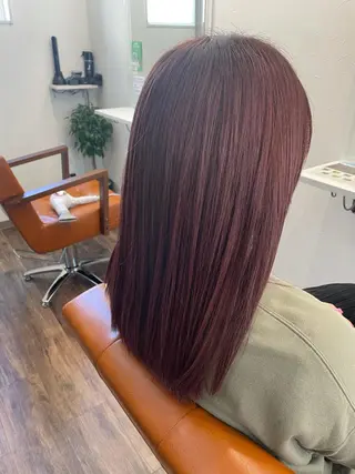 セミロング 高崎 絵里子のヘアスタイル