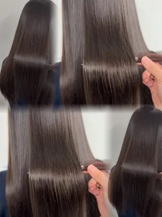 ロング りっきー🦋河原町 髪質改善/縮毛矯正のヘアスタイル