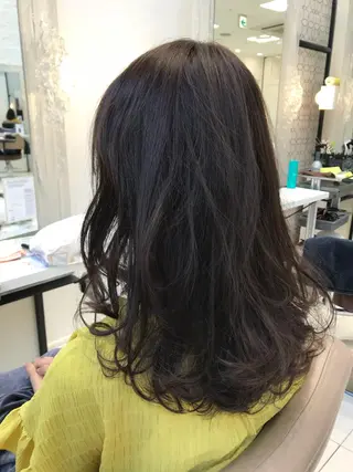 セミロング カラー ショート、ボブ/ 川鍋薫のヘアスタイル