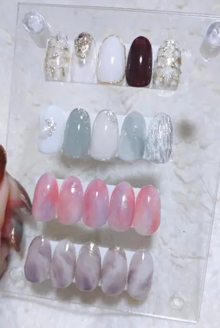 ネイル 會田 瑠衣のネイルデザイン