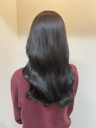 ロング カラー PUUR所属・🍒鈴木 エミリ🍒のヘアスタイル