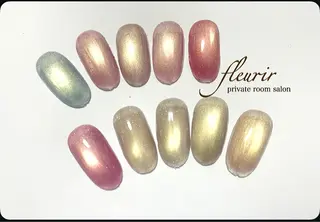ネイル フルリール 【プライベートサロンのネイルデザイン