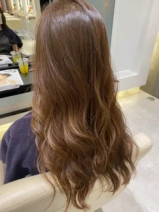 ロング カラー コルソケーツー　梅田茶屋町(corso k-two)所属・🌿梅田パーマモデル 募集🌿三村さゆみのヘアスタイル