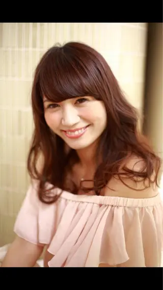 ロング カラー パーマ 加納 慎太郎のヘアスタイル