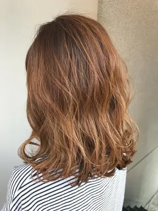 セミロング Takahiro 髪質改善のヘアスタイル