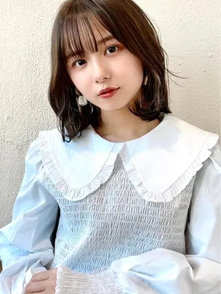 ミディアム 市原 大翼のヘアスタイル