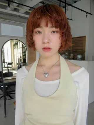 カラー 🍒暖色カラー🍒 ueno aiのヘアスタイル
