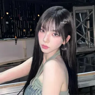 美髪縮毛矯正🫧 艶カラー/スズカのヘアスタイル