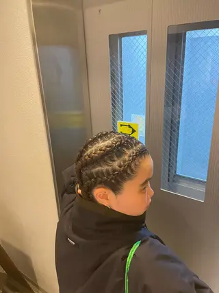 ヘアアレンジ 松井 駿のヘアスタイル
