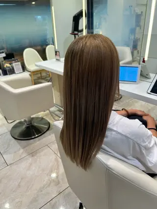 ロング カラー はるか/ブリーチカラ ー/ヘアアレンジ🤍のヘアスタイル