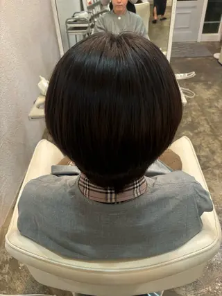 ショート メンズ 山﨑彩乃 🫧 縮毛矯正🪐のヘアスタイル