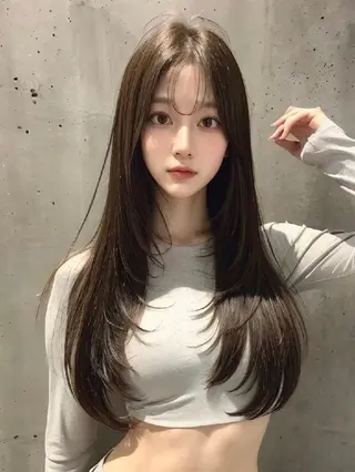 ロング カラー 大塚 健太のヘアスタイル