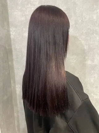 ロング カラー ヘアアレンジ 透明感カラー/推しカ ラー☁️JURAのヘアスタイル