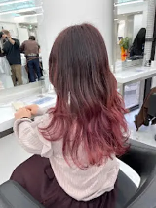 カラー 🤍JUICE原宿店 🤍officialのヘアスタイル