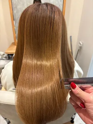 ロング KAEDE💖 縮毛矯正/艶カラーのヘアスタイル