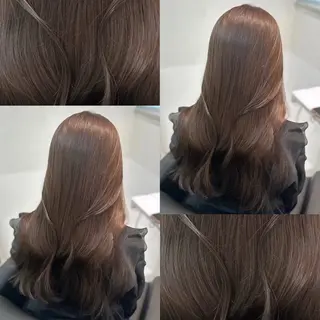ロング 韓国ヘア透明感カラー / マイカ🍒のヘアスタイル