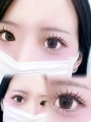 マツエク・マツパ 大阪梅田 SAKI 韓国風束感まつ毛のマツエク・マツパデザイン