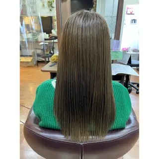 セミロング カラー Benjamin hair design所属・アイリ 🐥のヘアスタイル