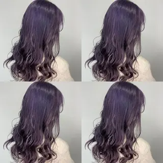 セミロング カラー 飯田 祥哉のヘアスタイル