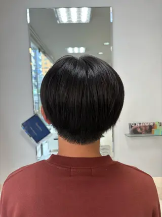 メンズ 栗田 優月のヘアスタイル