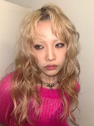 ロング ヘアアレンジ 柏木 鈴のヘアスタイル