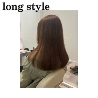 セミロング 🌱ボブ／艶髪／ 縮毛矯正🌱茉奈のヘアスタイル