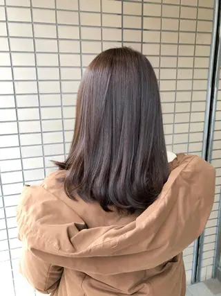 セミロング キノシタ ナオユキのヘアスタイル