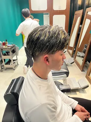 ショート BARBERSHOP DALIE所属・喜瀬 慎斗のヘアスタイル