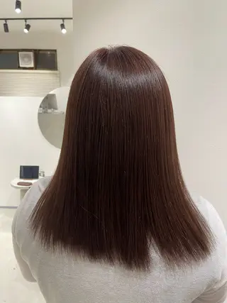 ミディアム ボブ/レイヤー /河内温太のヘアスタイル