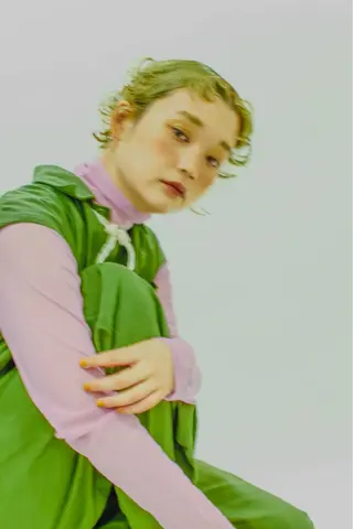 ミディアム 福島成美/髪質改善 縮毛矯正/カラーのヘアスタイル