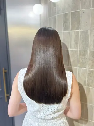 ロング 城内 譲のヘアスタイル