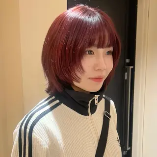 ミディアム カラー ayumi / ミディアムトーンのヘアスタイル